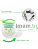 Комплект 3бр безжични LED лампи с дистанционно